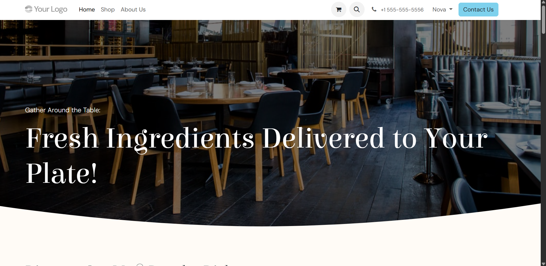 Restaurant Website1