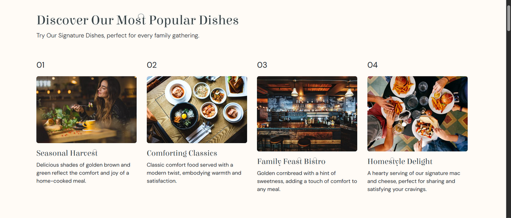 Restaurant Website1