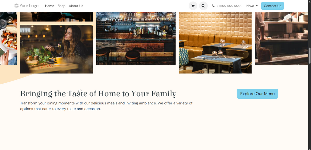 Restaurant Website1