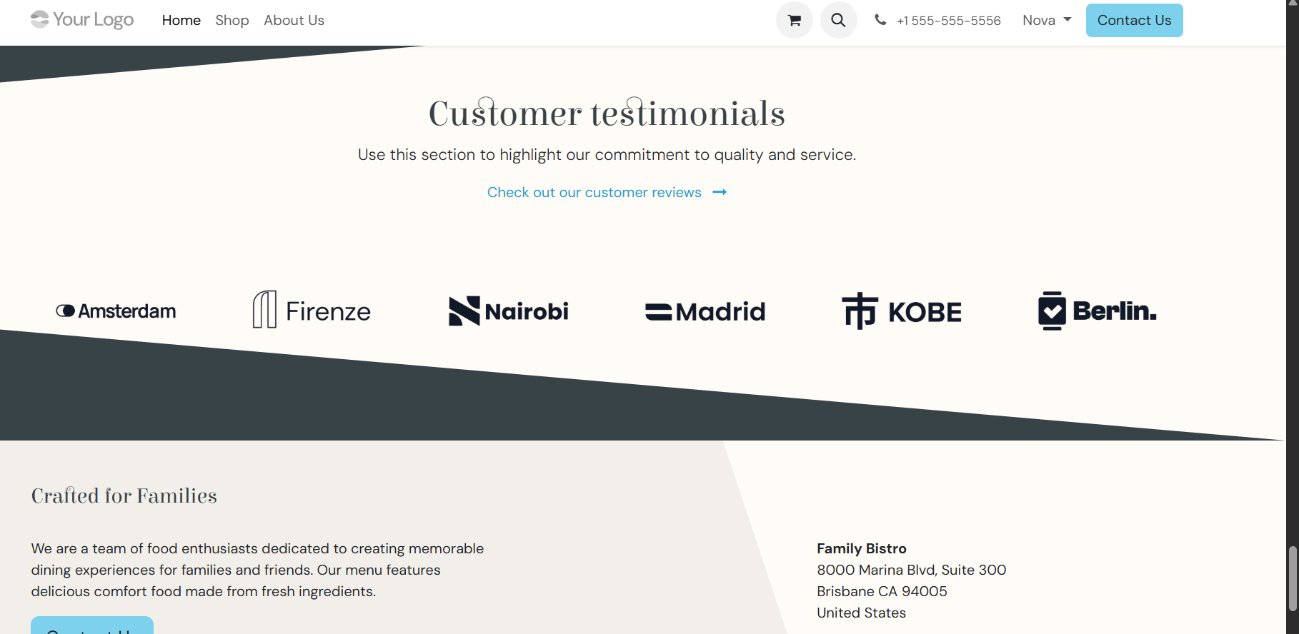Restaurant Website1
