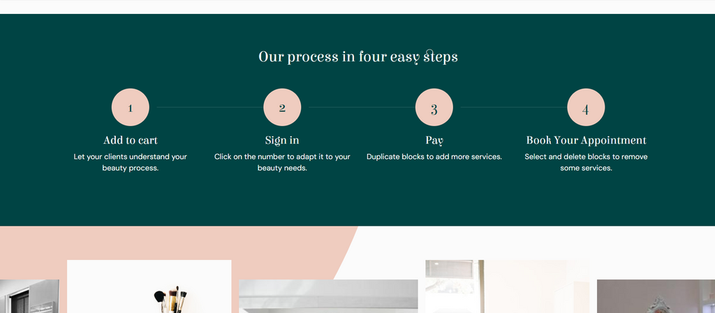 Beauty Salon Website2