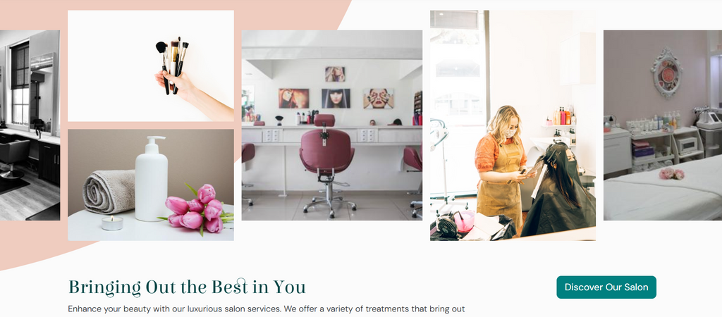 Beauty Salon Website2