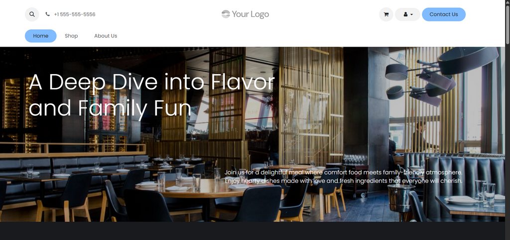 Restaurant Website2