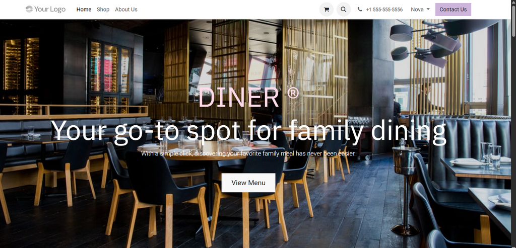Restaurant Website3