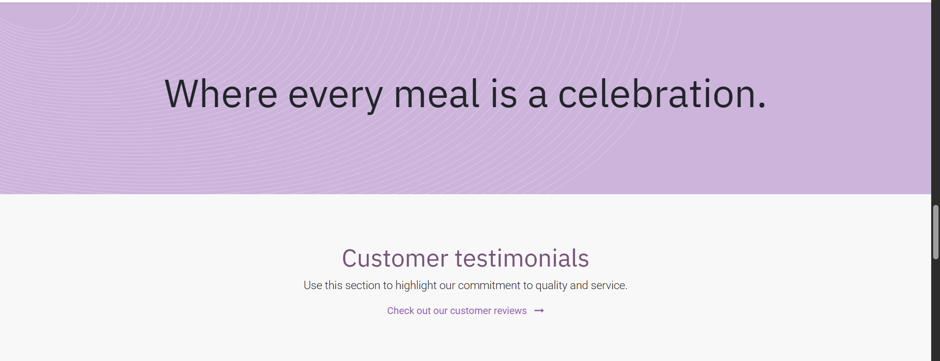 Restaurant Website3