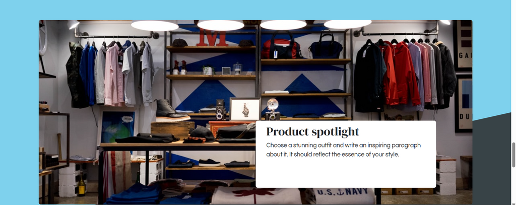 Clothing Store Website1