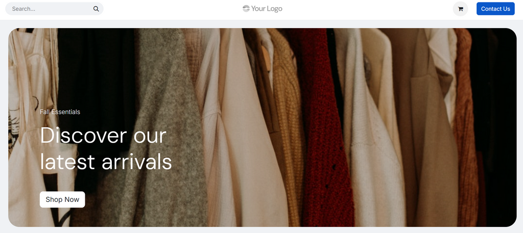 Clothing Store Website2