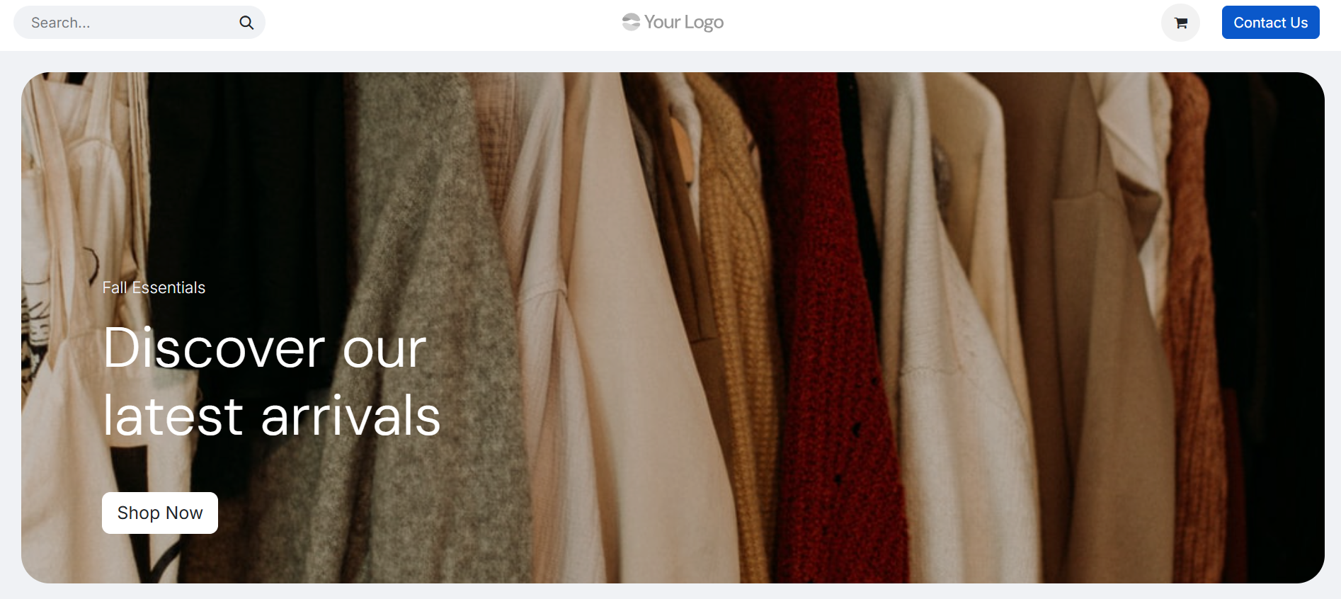Clothing Store Website2
