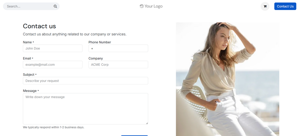 Clothing Store Website2