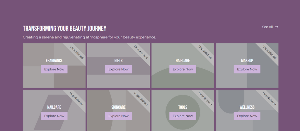 Beauty Salon Website1