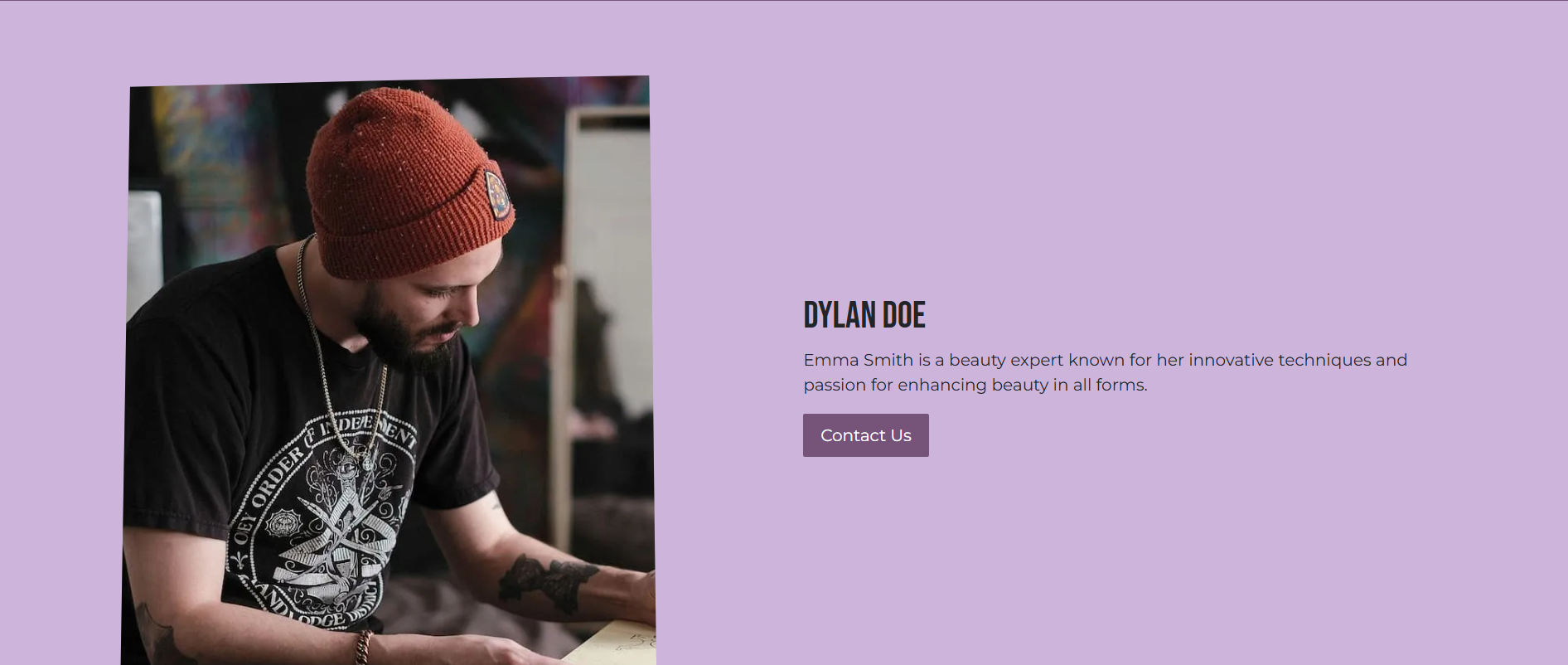 Beauty Salon Website1