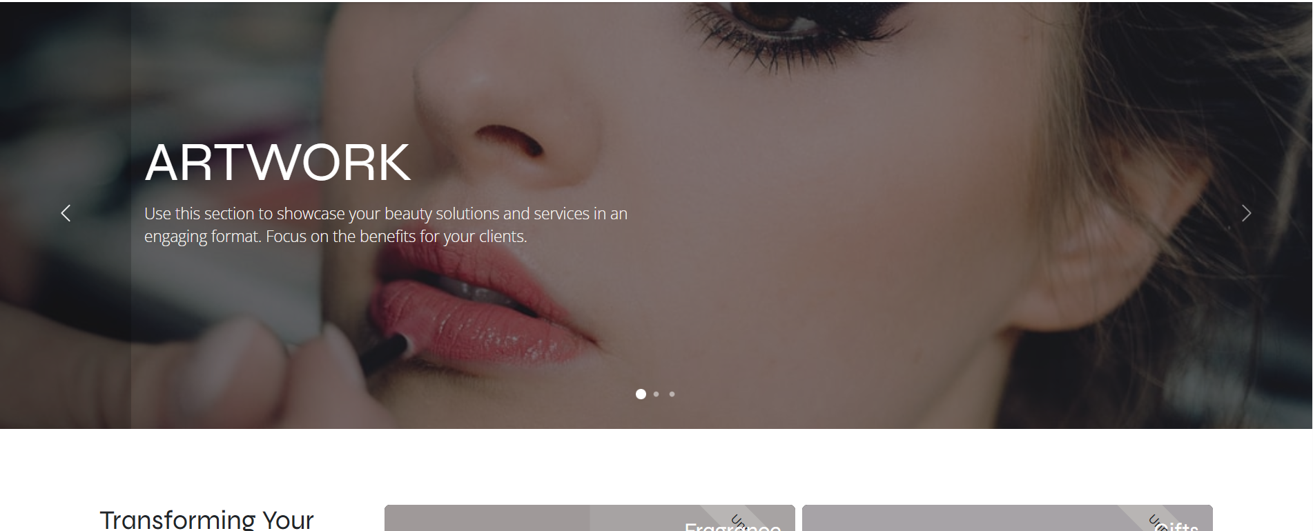 Beauty Salon Website3