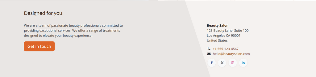 Beauty Salon Website3