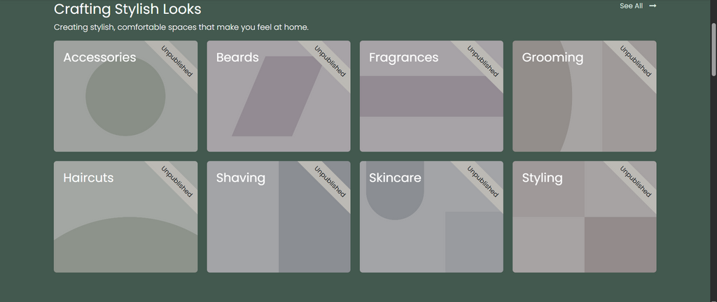 Barber shop Website2