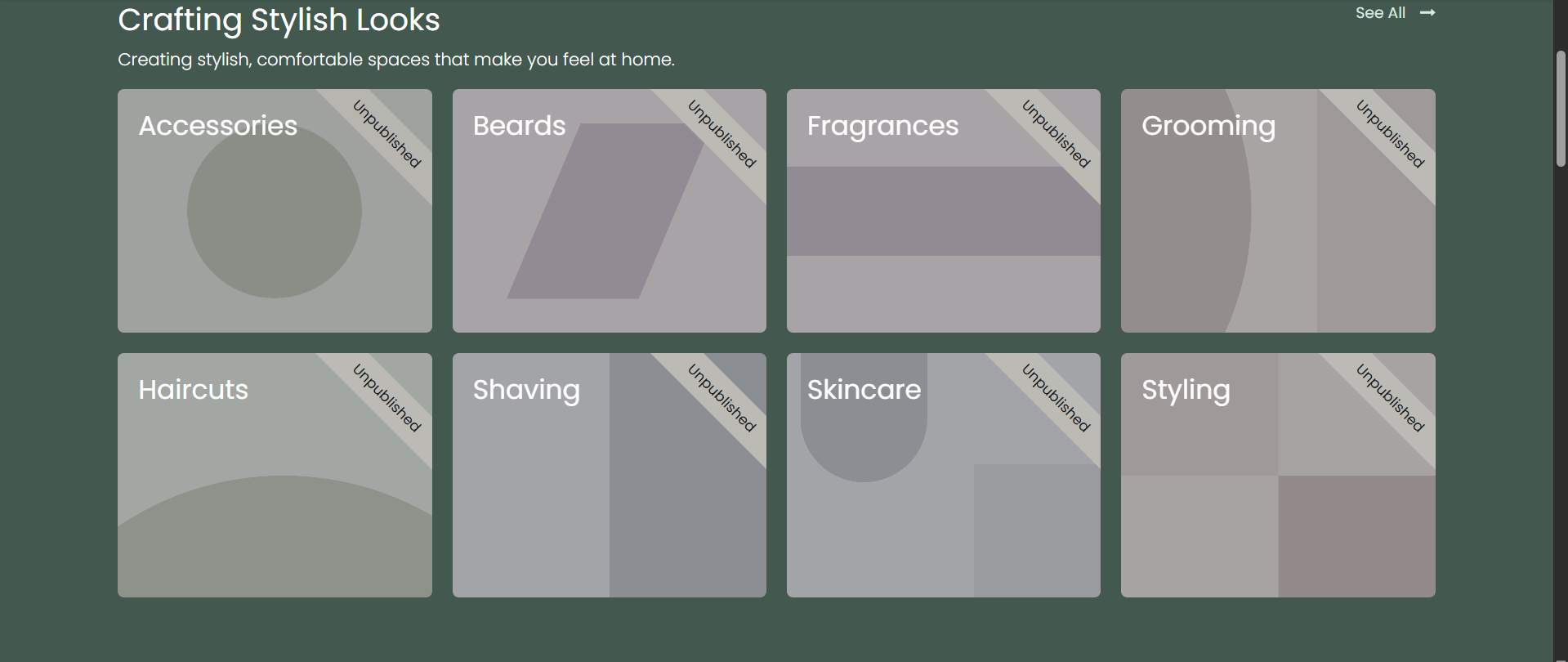 Barber shop Website2