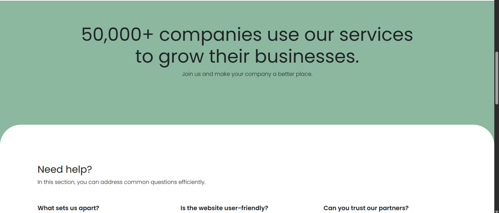 Barber shop Website2