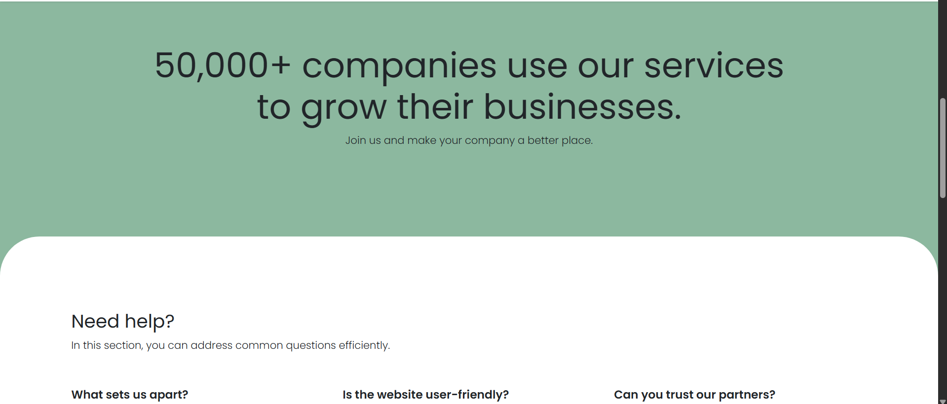 Barber shop Website2