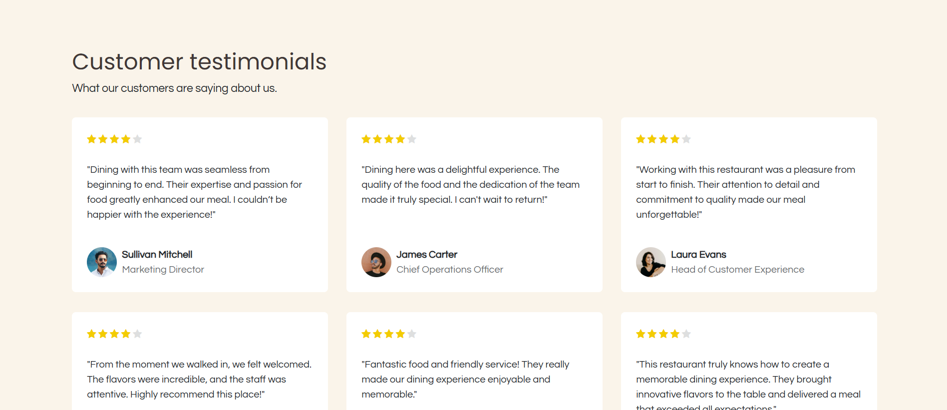 Fast Food Website1