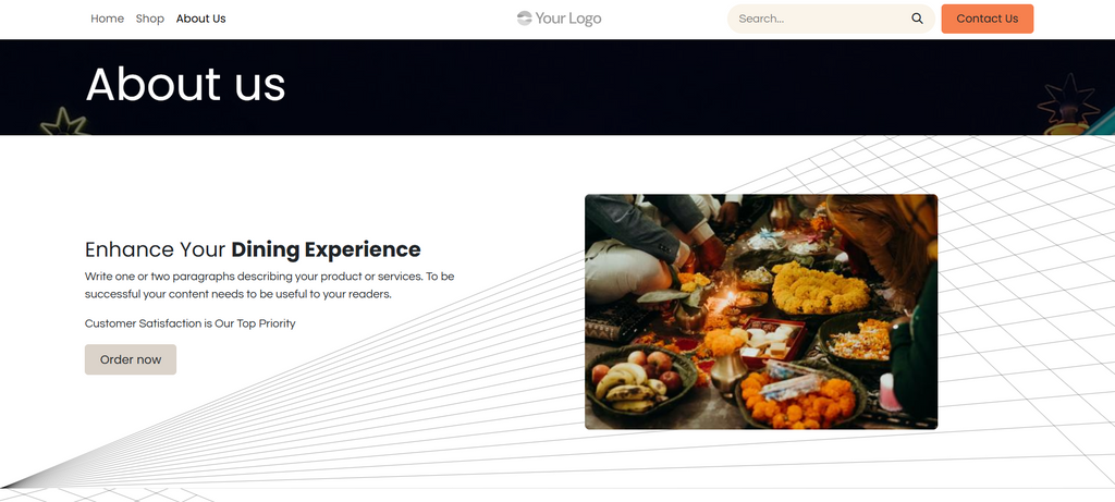 Fast Food Website1